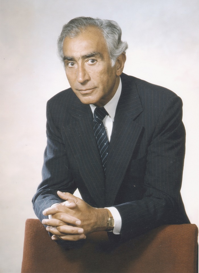 Edward Silver, the first elected Chairman