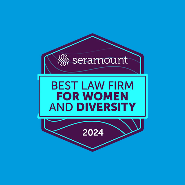 Named a Best Law Firm for Women &amp; Diversity by Seramount