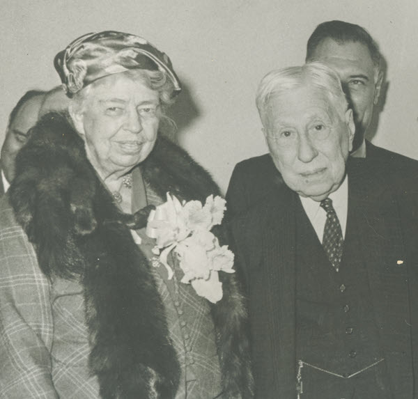Eleanor Roosevelt and Judge Proskauer