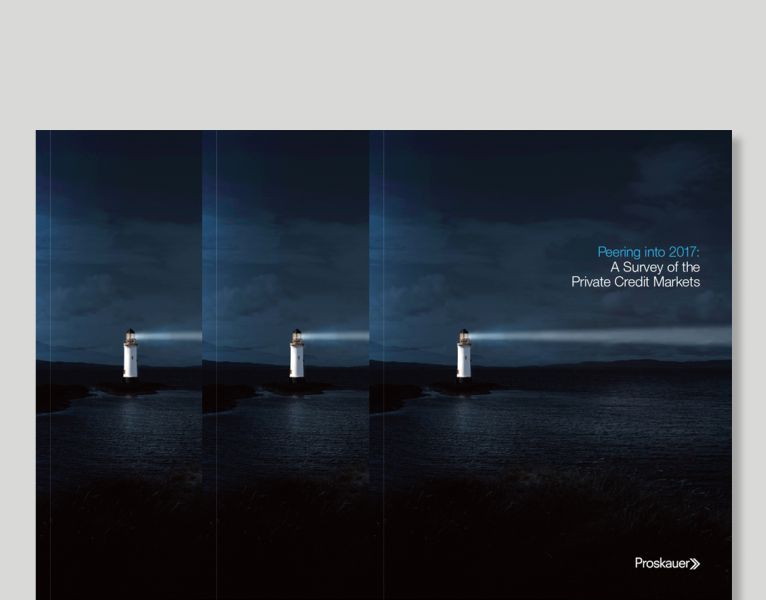 Proskauer Releases Survey on Trends in Private Credit Markets