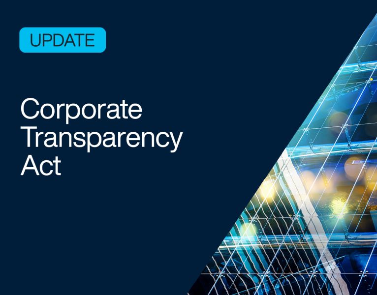 Corporate Transparency Act Updates